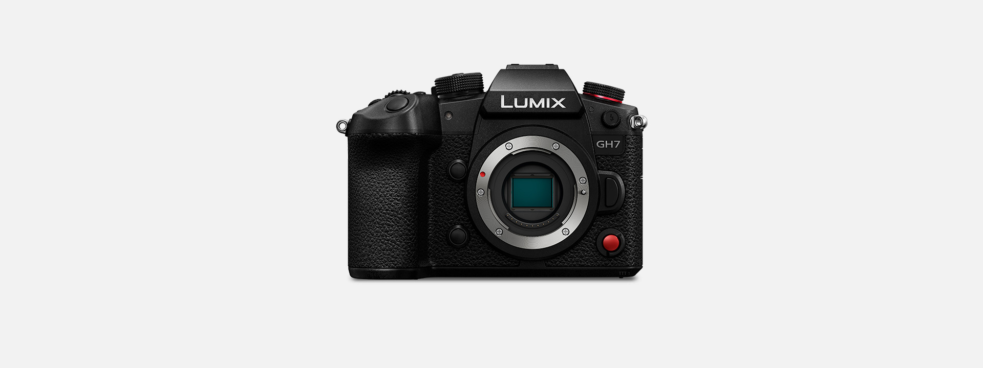 LUMIX DC-GH7。マイクロフォーサーズのフラッグシップ機で小型軽量。